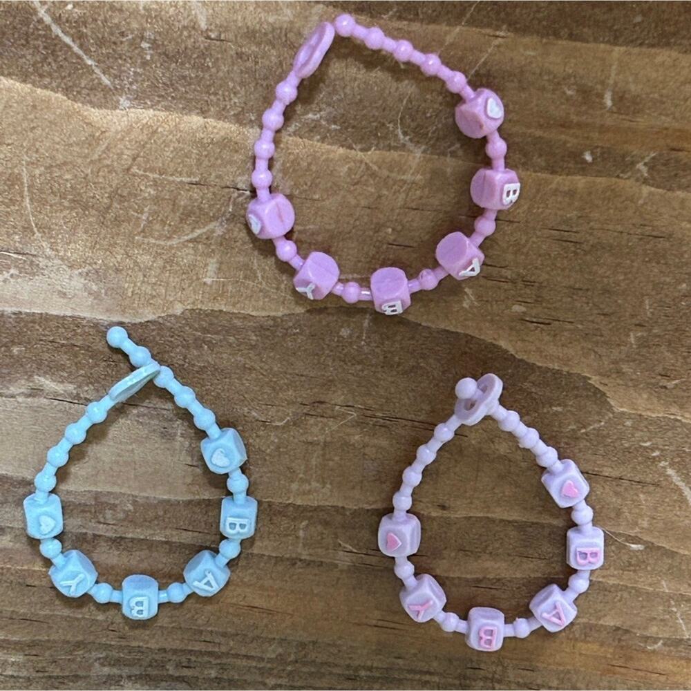 G1 My Little Pony Baby Necklace Teether Set Of 3